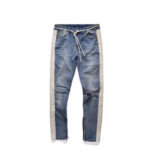 Men Skinny Jeans Streetwear - Image 2